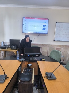 برگزاری جلسه دفاع خانم فاطمه علی پوری 